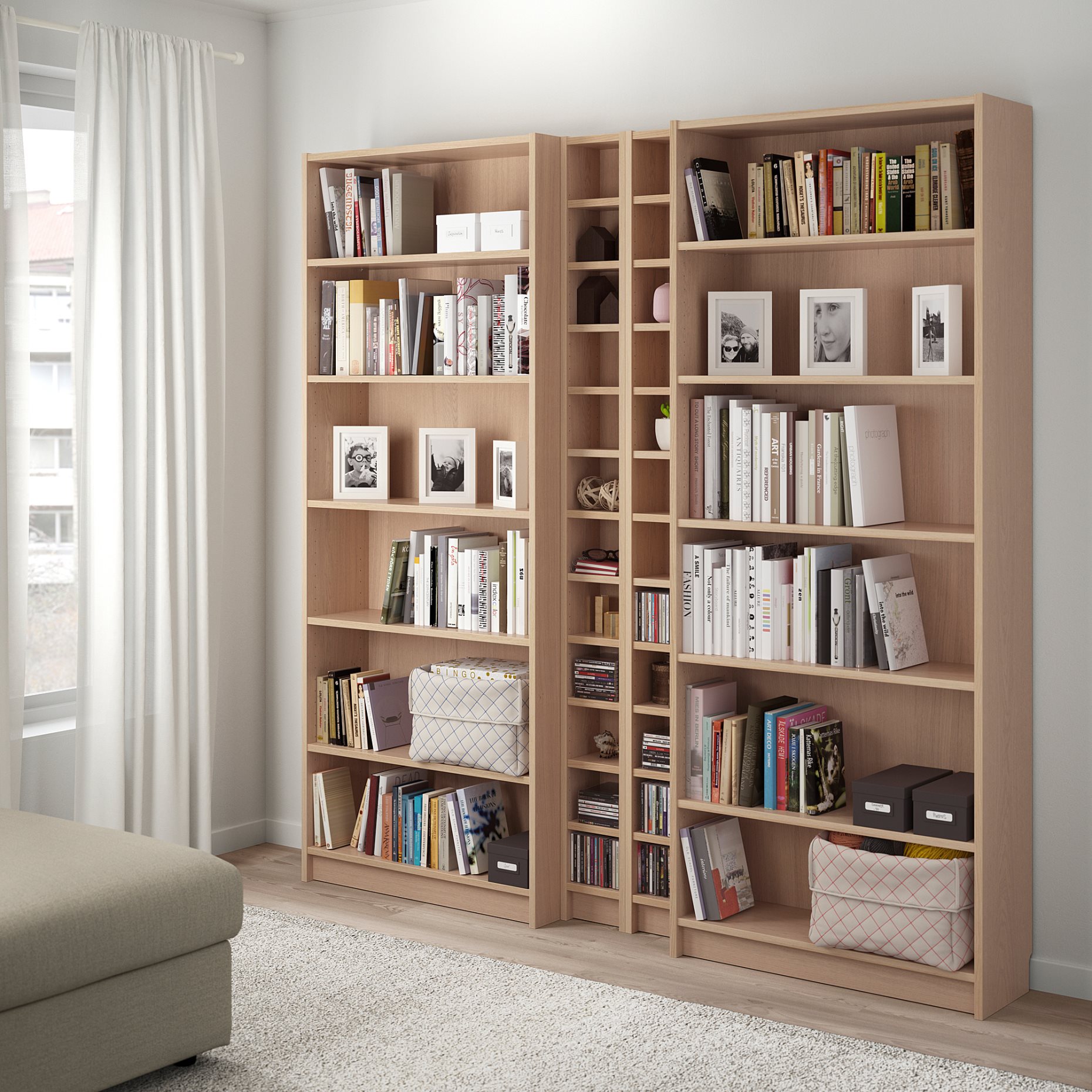 BILLY/GNEDBY bookcase, Beige | IKEA Cyprus