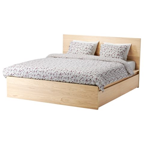 Malm Bed Frame High With 2 Storage, Ikea Malm Bed With Drawers Instructions Pdf