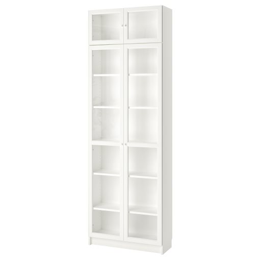 Billy Oxberg Bookcase White Ikea Cyprus, Ikea Billy Bookcase Doors Only