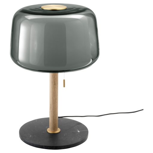 dark grey table lamp shade