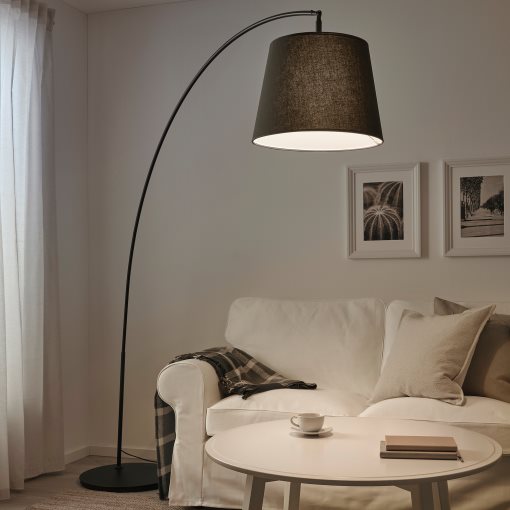 grey shade lamp