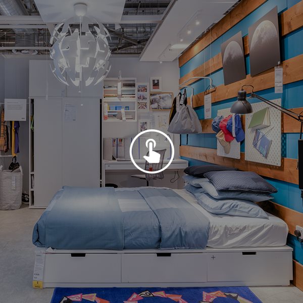 Take a tour of the store via IKEA Virtual Walkthrough