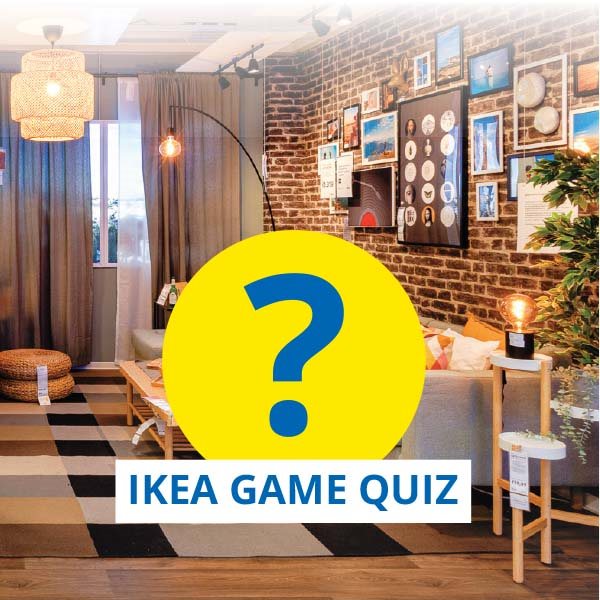 Πάρτε μέρος στο IKEA Quiz Game με εμβληματικά ΙΚΕΑ προιόντα & κερδίστε ΙΚΕΑ Family πόντους για τις αγορές σας!  