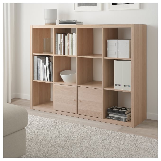 KALLAX shelving unit, White | IKEA Cyprus