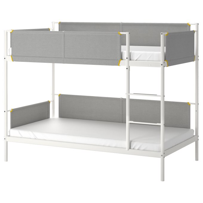 Vitval Bunk Bed Frame Other Colors, Ikea Loft Bed Manual Pdf