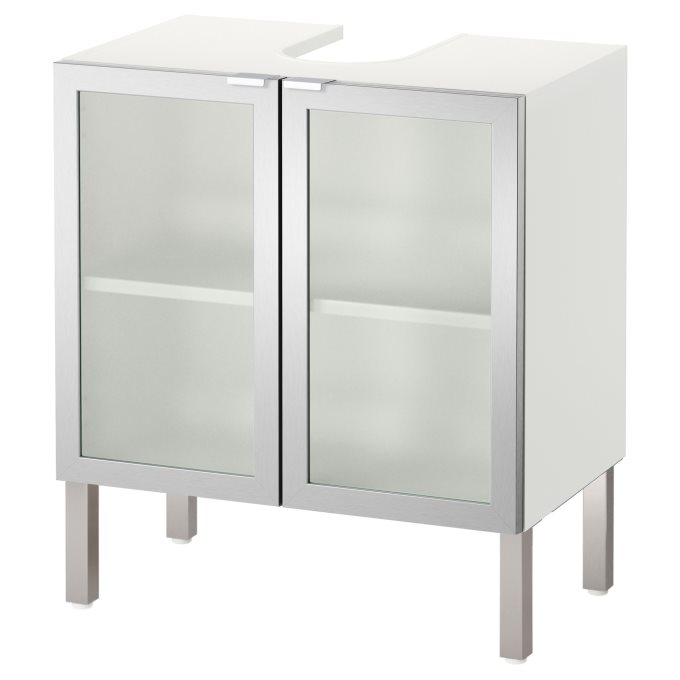 Lillangen Washbasin Base Cabinet With 2 Door White Ikea Cyprus