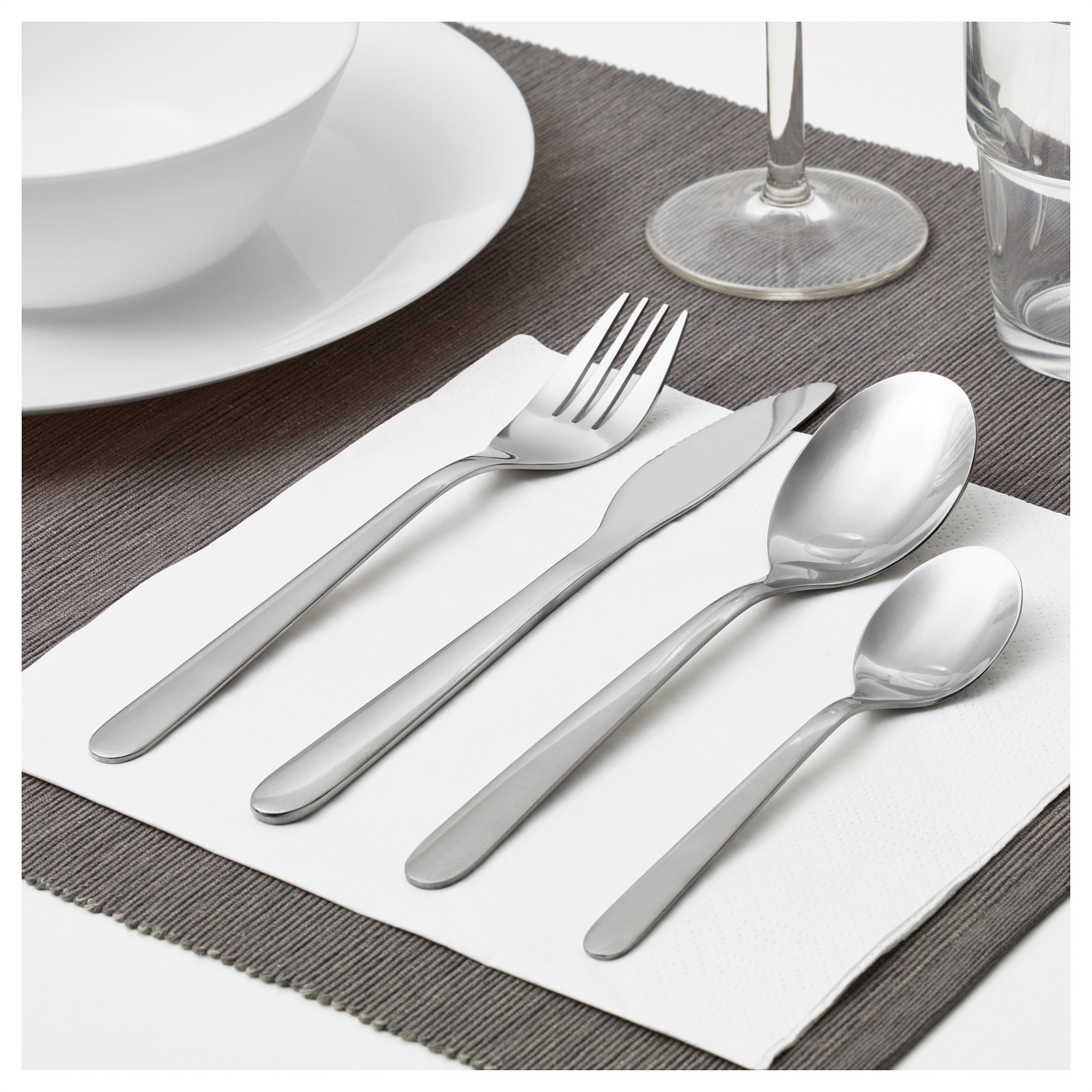Mopsig Piece Cutlery Set Ikea Cyprus