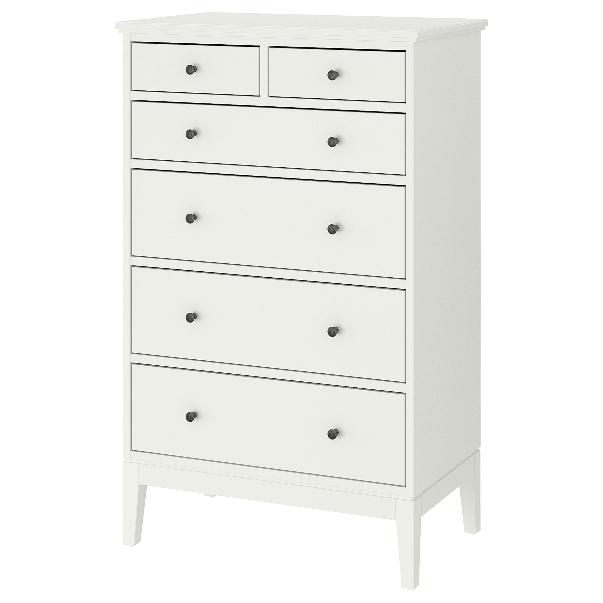 IDANAS chest of 6 drawers, 84x135 cm, White IKEA Cyprus